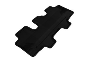 Kia Sorento Floor Mat - 3rd Row - 3D MAXpider - Kagu - Black - `11-`13